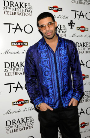 Drake celebrates his 25th birthday at TAO night club
