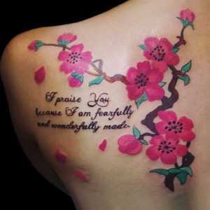 Cherry Blossom Tattoo Designs For Girls | Full Tattoo