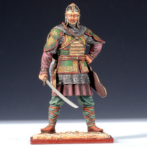 Khan Ogedei Holding Sword