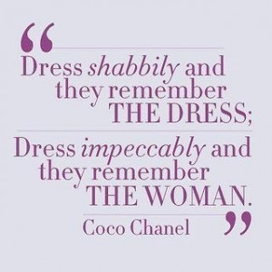 Quote from CoCo Chanel