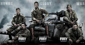 New Banner Poster For ‘Fury’ – Starring Brad Pitt, Shia LaBeouf ...