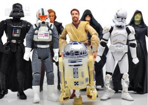 Hasbro Star Wars PVC Figures Toy 3 3 4 39 39 Movie Action Figure Child