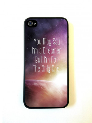 Dreamer quote iPhone 5c Case Fits iPhone 5c -Designer TPU Case Verizon ...