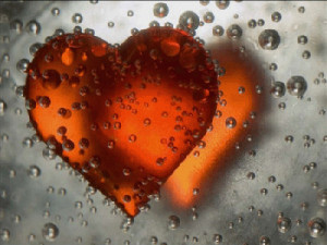 orange hearts - Love Picture