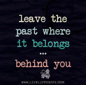 Leave the past