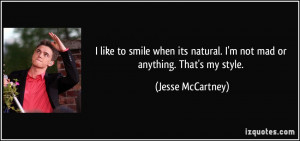 More Jesse McCartney Quotes