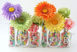 ... Shower and Birthday Party Centerpieces with Jelly Beans | Baby