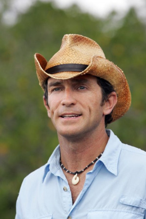 ... evil thought names jeff probst still of jeff probst in survivor 2000