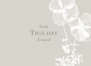 Guest Book: From This Day Forward $15.34, 80 pages, with lines for ...