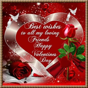 happy valentines day for friends