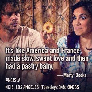 cronut... Kensi and Deeks from NCIS LA. From episode 5x02 http ...