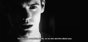 ... , care, jeremy gilbert, quotation, quote, vampire diaries, steven r