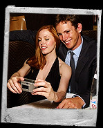 Kip Pardue And Rose McGowan