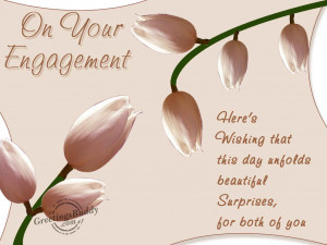 Wishes On Engagement