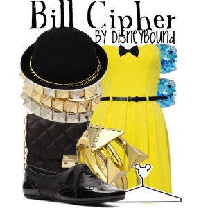 Bill Cipher Gravity Falls Costume
