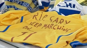 Leeds United Gary Speed Honoured Supporters