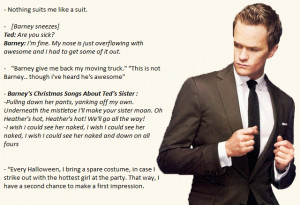 Barney Stinson’s Awesome Quotes