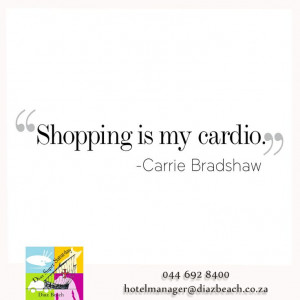 Quote for the day! #Quote #shopping #Cardio