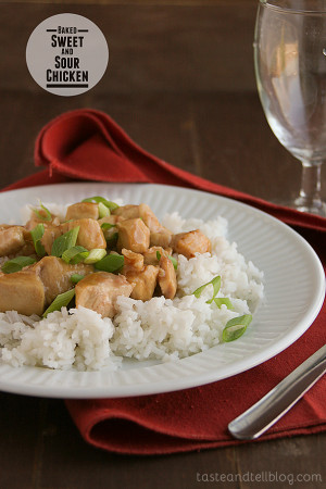 Baked Sweet And Sour Chicken Taste Tell