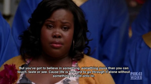 ... glee, god, hard, hold, hope, life, mercedes, more, onto, prayer, quote