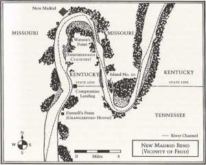 love the Grangerford/Shepherdson fued: Mimicking