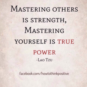 self-mastery quote