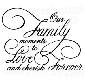 Our Family Moments Livingroom Vinyl Wall Quote Decal | eBay