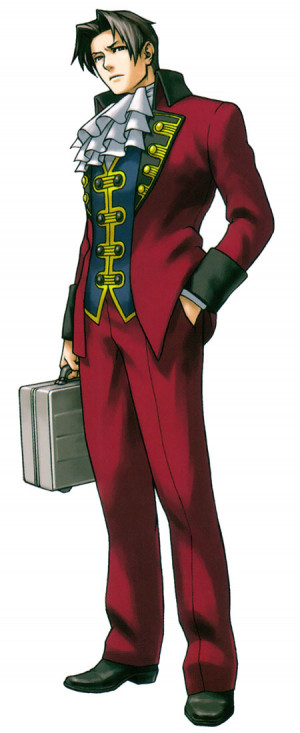 art abyss video game ace attorney miles edgeworth young ace attorney ...