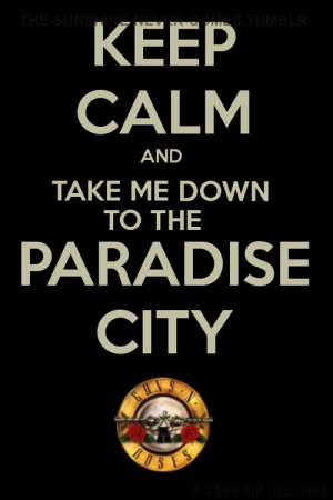 paradise city on Tumblr