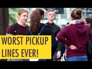 Using The Worlds Worst Pickup Lines to Meet Girls!
