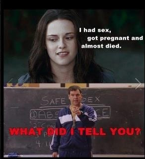 bahahaha omgosh too funny! Mean Girls quotes go with like every movie ...