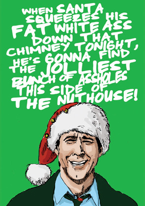 Die Hard Christmas Card Alternative christmas cards