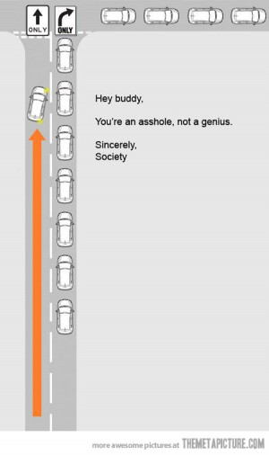 Funny photos funny traffic cars turning corner