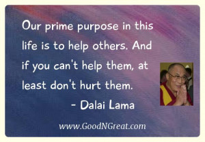 Dalai Lama Stress Quotes