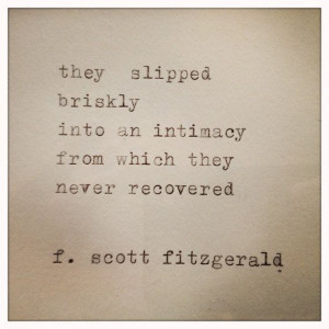 Scott Fitzgerald.