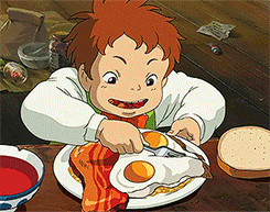 gifs hayao miyazaki howl's moving castle studio ghibli Markl om nom ...