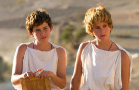Young Hephaistion Christopher Cantwell And Alexander Connor