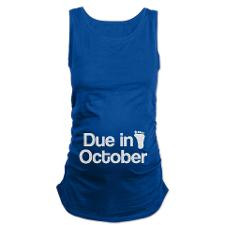 Due in October Maternity Tank Top for