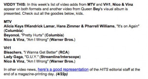 Beyoncé - Pretty Hurts On MTV & VH1