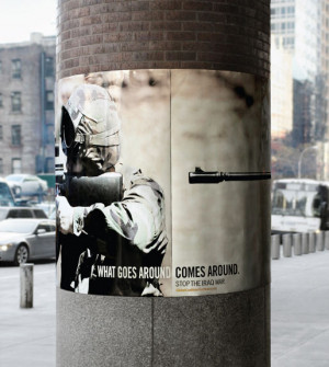What Goes Around Comes Around poster for Global Coalition for Peace