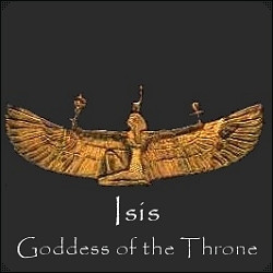 Isis - Goddess Of The Throne - The Goddess - The White Goddess