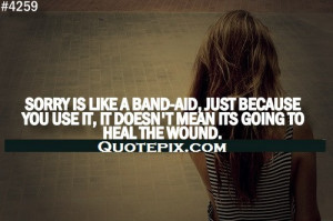 Band Aid Quotes