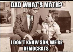 Democrats- bad math