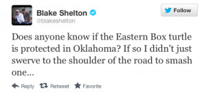 The tweet incited a Twitter war among Shelton's nearly two million ...