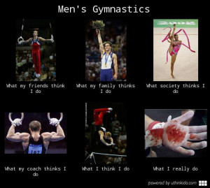 Mens Gymnastics What I Really Do