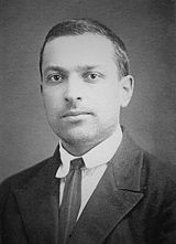 Lev Vygotsky, Russian lawyer, linguist and psychologist, in the 1920s