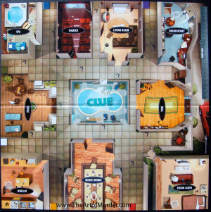 Framed Clue Board Game
