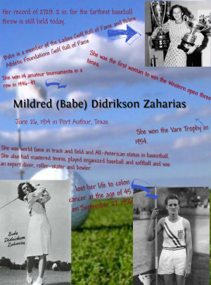 Related Pictures babe didrikson zaharias bob marley lauren cohan