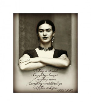 Frida Kahlo Art Print Quote Photomontage 8x10 by ARTDECADENCE, $23.00