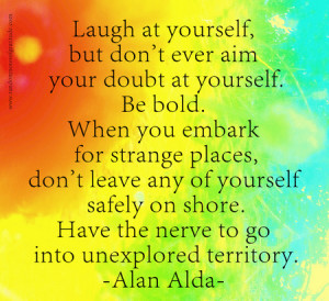 Alan Alda Quote Modified